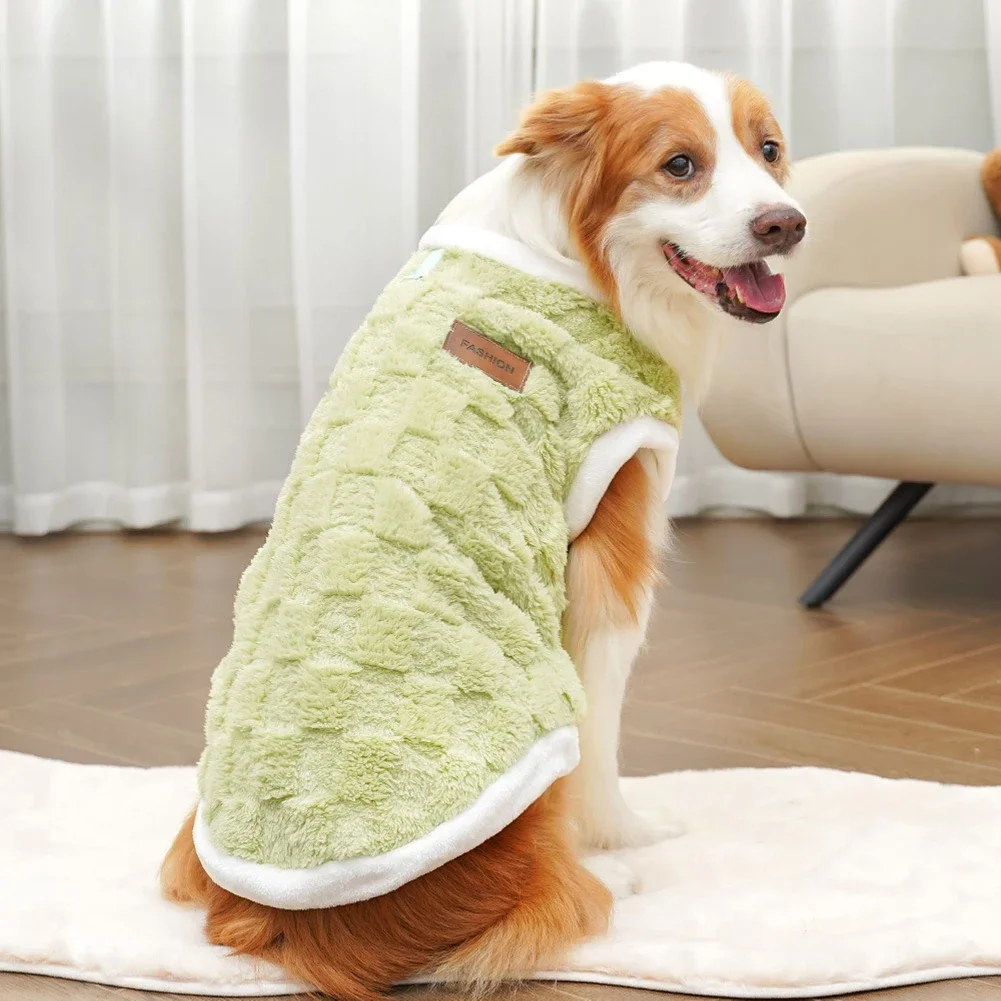 Warm Flannel Dog Sweater 1