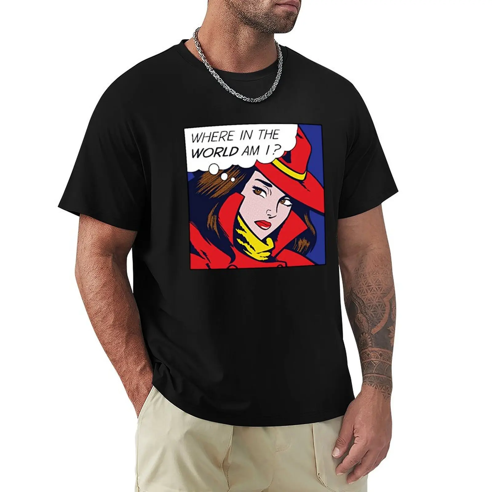 Pop SD T-Shirt Modern Style Print T-Shirt