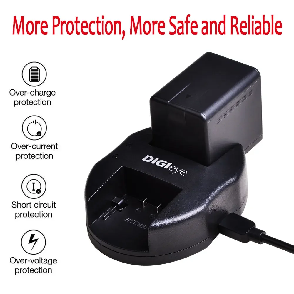 2 шт. 3600 мАч VW-VBK360 VW VBK360 VBK360 аккумулятор + двойное зарядное устройство USB для Panasonic HDC-HS80 SD40 SD60 SD80 SDX1 SDR-H100 H85 H95