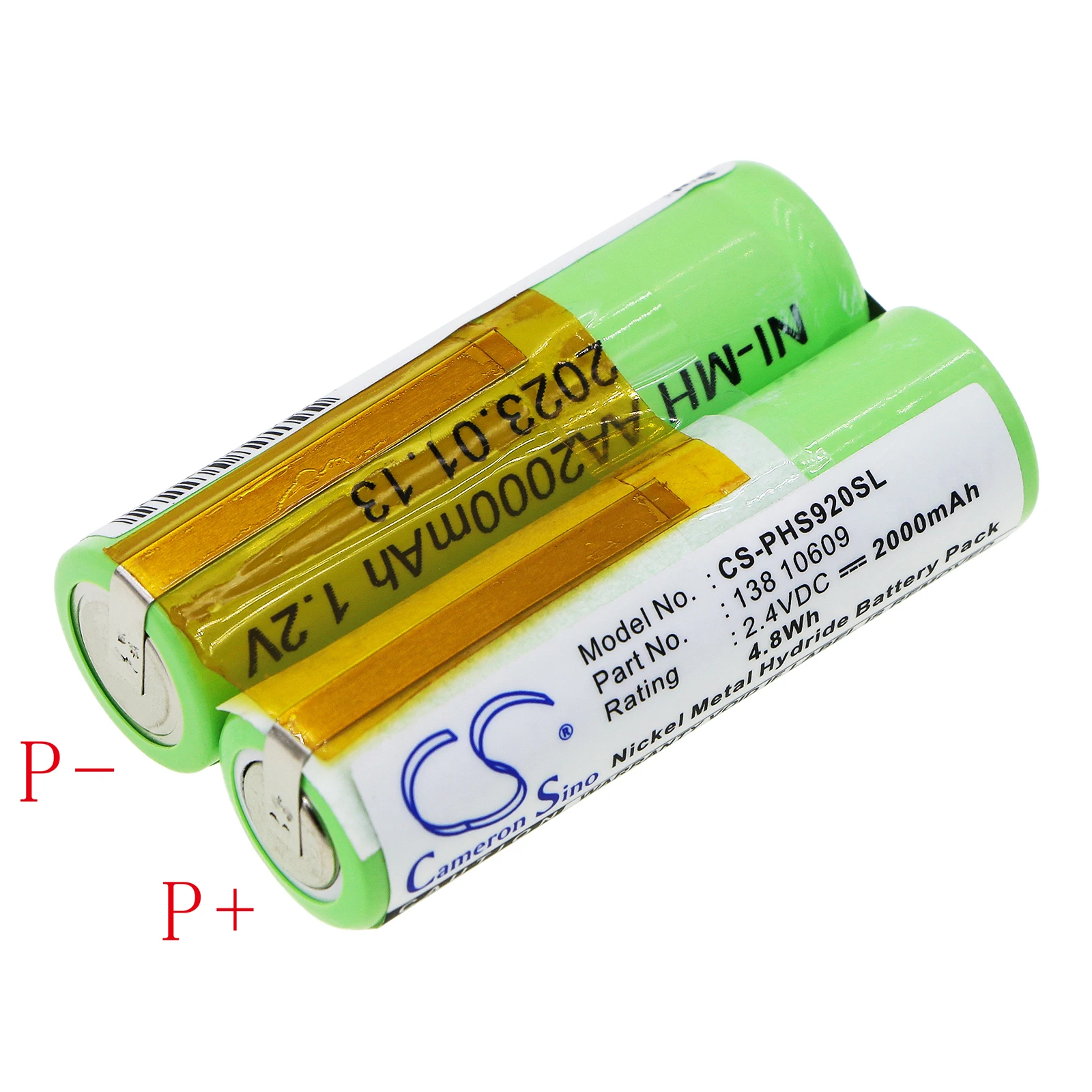 Replacement Battery for Philips HQ487/B, HQ4870, HQ488, HQ4890, HQ5601, HQ5620, HQ5655, HQ5660, HQ58, HQ5801, HQ5802, HQ5815,