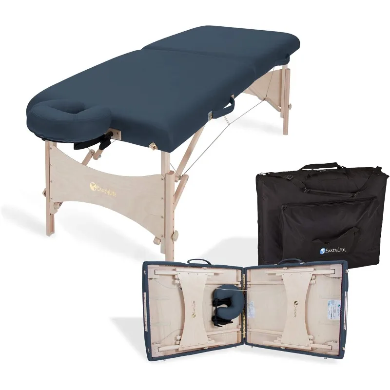 

Portable Massage Table HARMONY DX – Foldable Physiotherapy/Treatment/Stretching Table, Eco-Friendly Design, Hard Maple