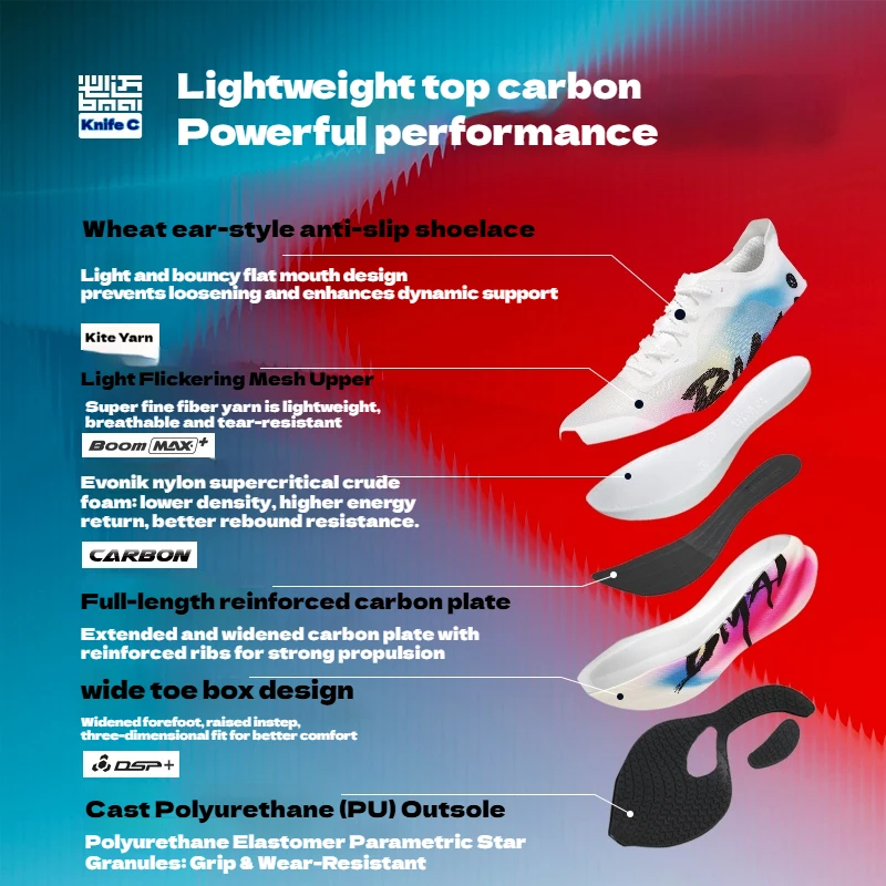 BMAI 42KM zapatillas para correr maratón para hombre, zapatillas deportivas transpirables para mujer, zapatillas informales acolchadas, zapatillas deportivas de diseñador para hombre y mujer