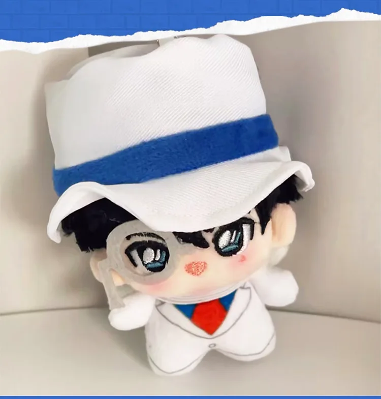 Detective Conan Kid The Phantom Thief Cotton Doll Doll School Bag Pendant Cartoon Anime Peripheral Doll Friends Holiday Gift