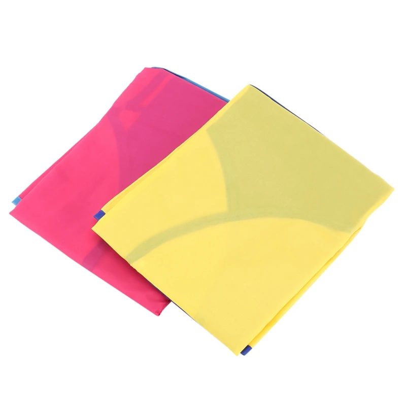 Confezione da 2 grembiuli artistici per bambini, grembiuli da pittura per artisti impermeabili per bambini manica lunga con 3 tasche per età 2-6 anni