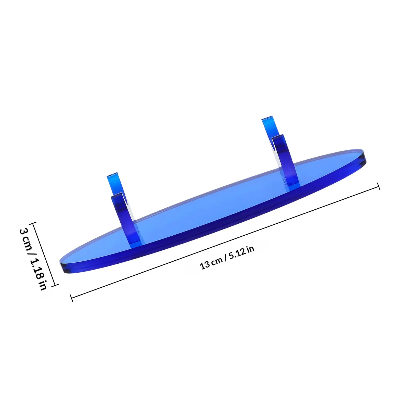 Premium Acrylic Display Stand for Pens Pencils and Makeup Brushes Desk Organizer with Quick- Anti-Fall Smooth Finish