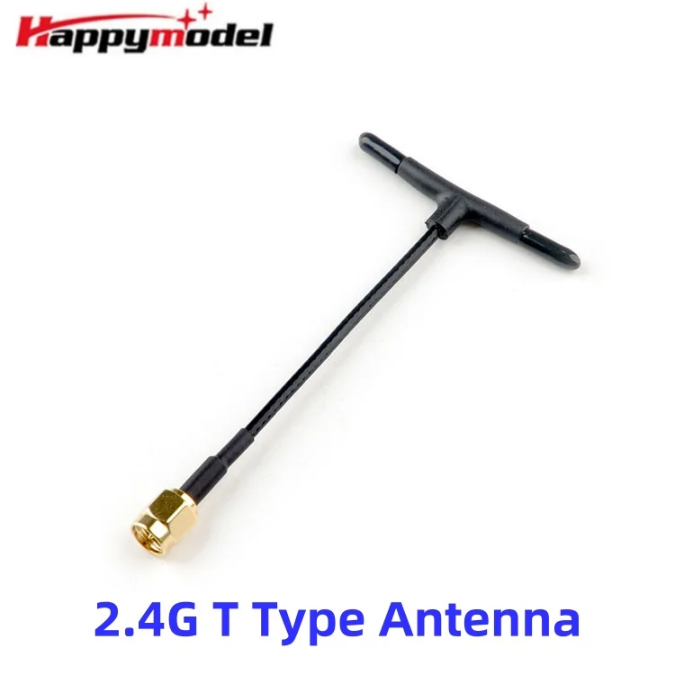 Happymodel 2.4G T Type Antenna ExpressLRS Transmitting 2400MHz Omnidirectional Antenna With SMA Male Connector For ELRS ES24TX