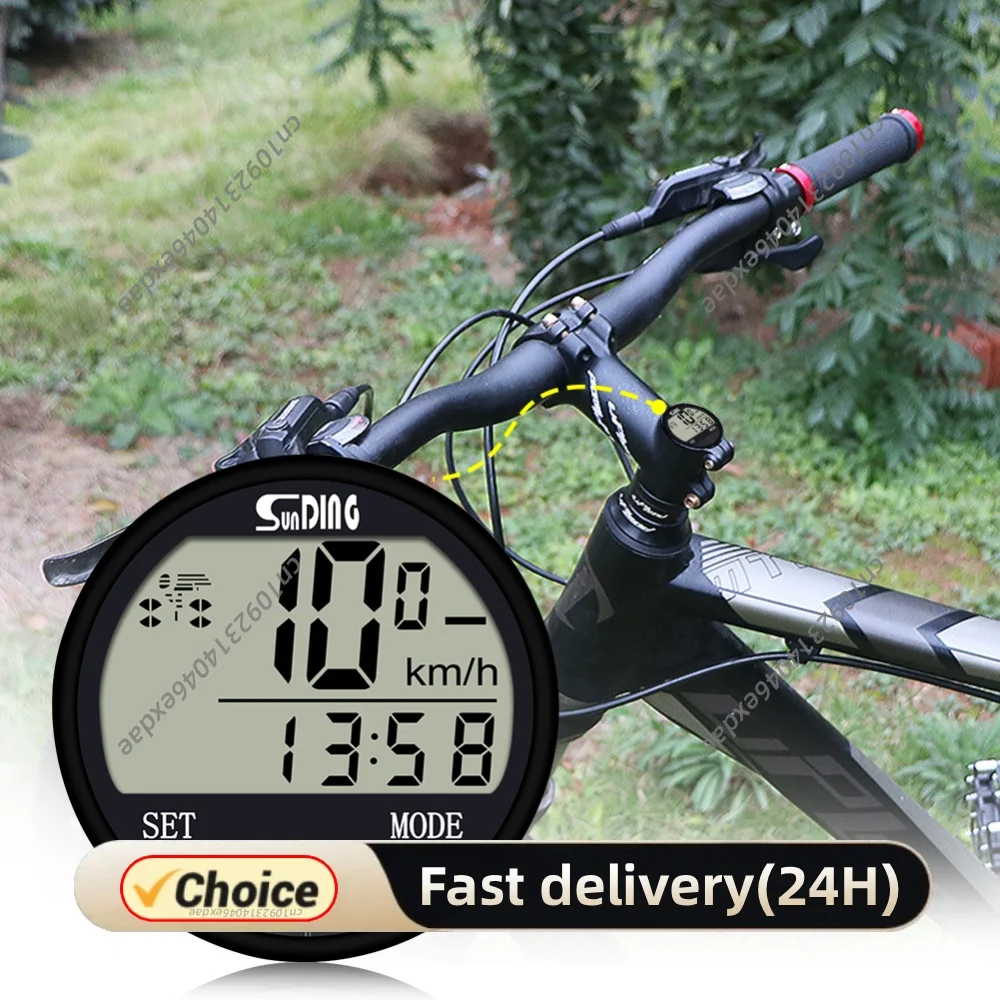 Bike Computer Bicycle Speedometer Multi-Functional Cycling Odometer Bike Odometer for Men Women Teens Bikers Outdoor Cycling