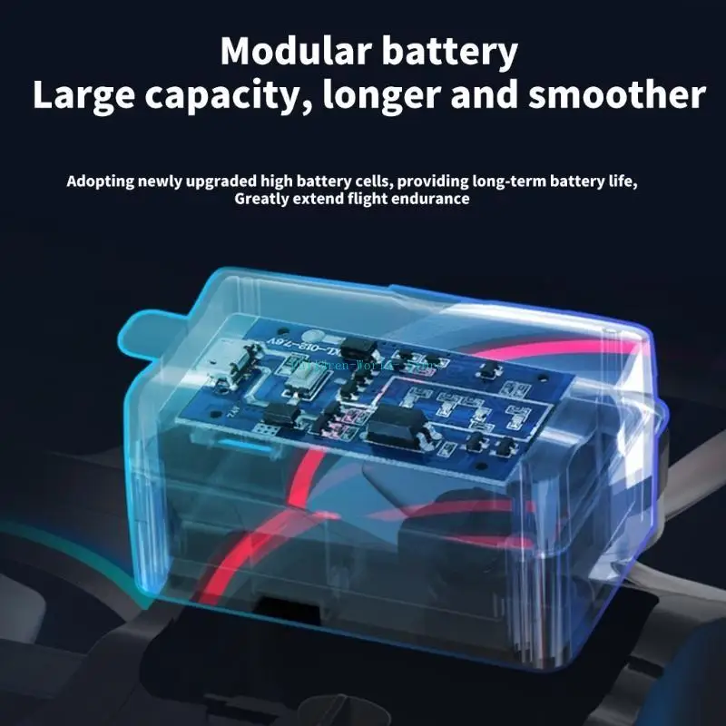 

R9JD 3.7V500mAh Glider Battery Replacement Aircraft Accessory for SG100 Model Plane