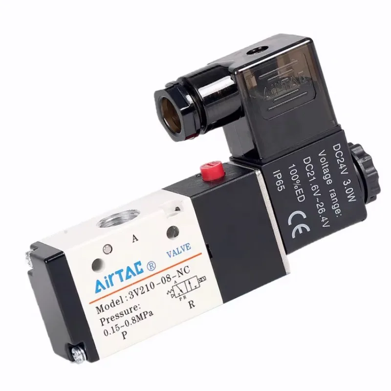 

Solenoid valve 3V210-06 3V220-06 3V210-08 3V220-08 pneumatic solenoid valve 3-way 2-position pneumatic valve