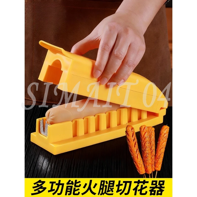 Grilled Sausage Sausage Flower Cutter Multi-functional Skewer Peeling Machine
