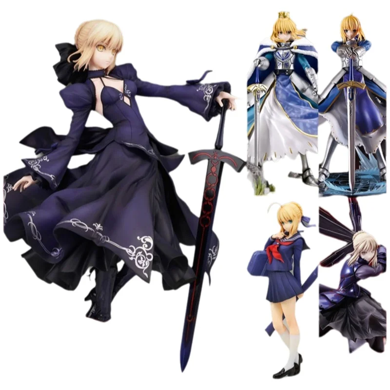 

Премиум-издание Fate Heisenberg Sabre Black Joan Swordsman Кавалерия Black Riding Stay Scathacha Arthur King Модель Fgo Gift