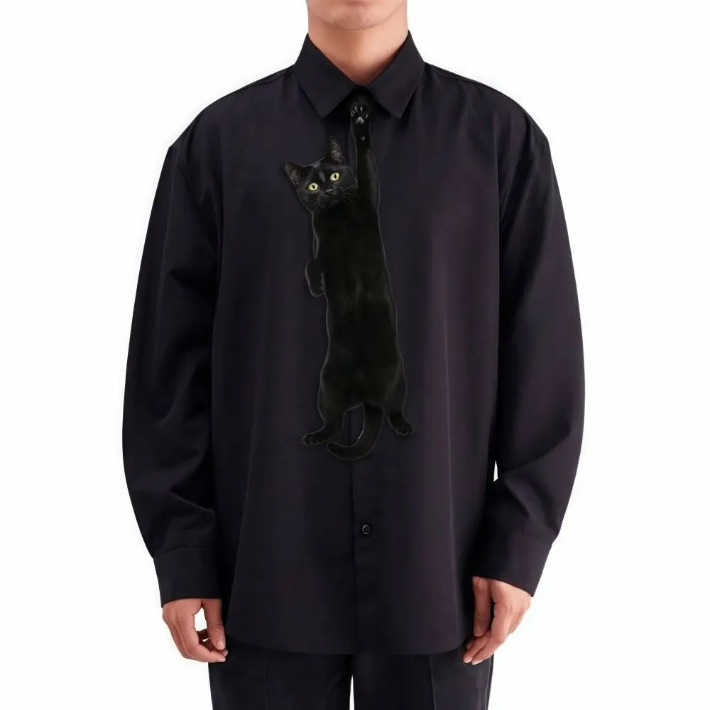 cravate-unisexe-3d-en-forme-de-chat-motif-animal-cravate-fantaisie-chaton-tissu-satine-cravate-creative-realiste-pour-mariage-et-fete