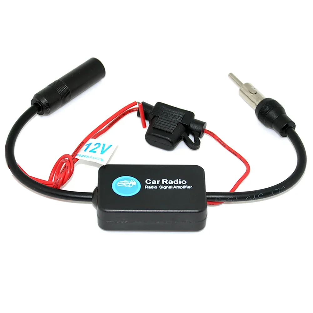 WF-12V Car Radio Signal Amplifier Antenna Auto Antenna Booster For Car Radio Antenna