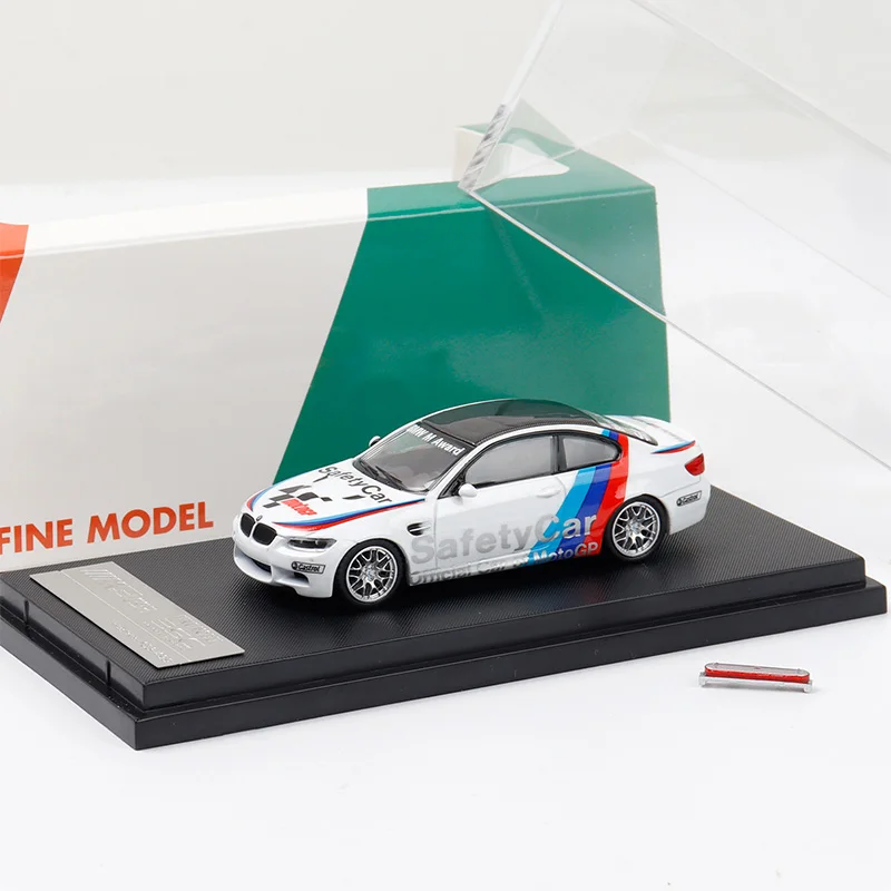 

Масштаб 1:64 M3 E92 Безопасность автомобиля HEC Выставка Моделирование сплава Модель автомобиля Статический разделитель Коллекционный подарок Сувенирное украшение