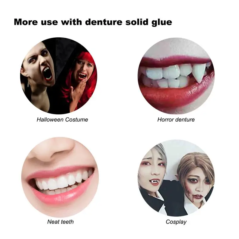 can shape teeth glue film makeup denture modification,temporary dental cavity  filling