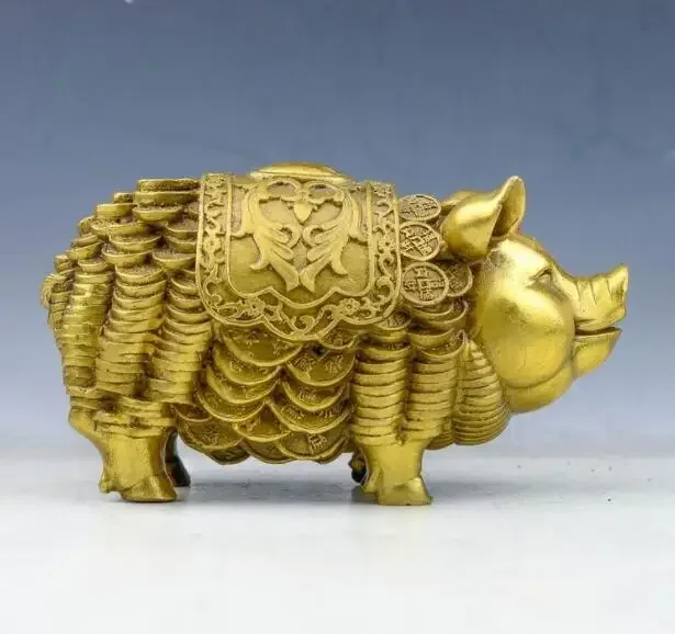 

SCY +++1017 Pure copper * pig Ornament