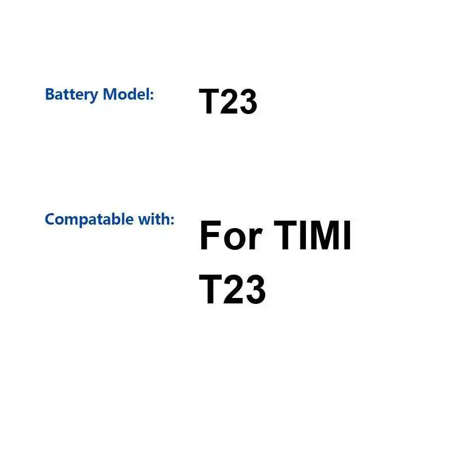 

Аккумулятор мобильного телефона 1600 мАч для Timi T23 Хорошая низкотемпературная долговечность