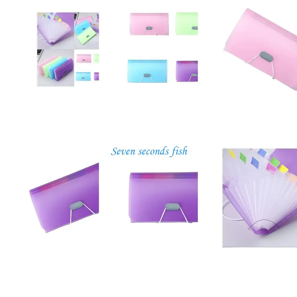 

L74B Expanding File Organiser 13 Pocket Expandable Receipts Folder Receipt Wallet