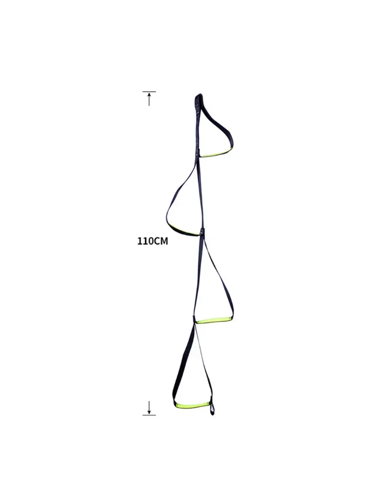 Rock Climbing Four-step Etrier Rise Rope Ladders Ascending Sling Mountain Deck Ladder Foot Pedal for Rescue Fine Bundling