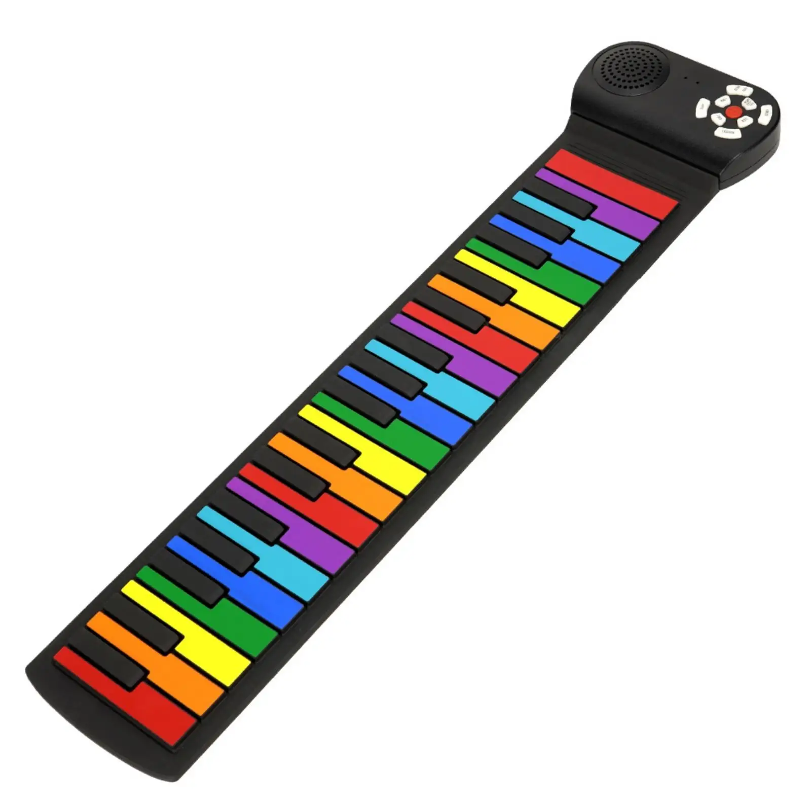 Roll-up Piano Keyboard Flexible Roll-up Piano Space-Saving for Travel, Beginners