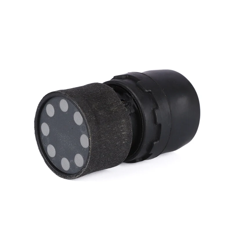 1Pcs 610 Microphone Head Black Microphone Capsule Professional Dynamic Coil Microphone Core Fits For Mic Replace KTV Accessories