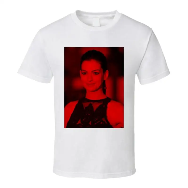 آن هاثاواي 17 المشاهير الظلام أزياء تي شيرت #1