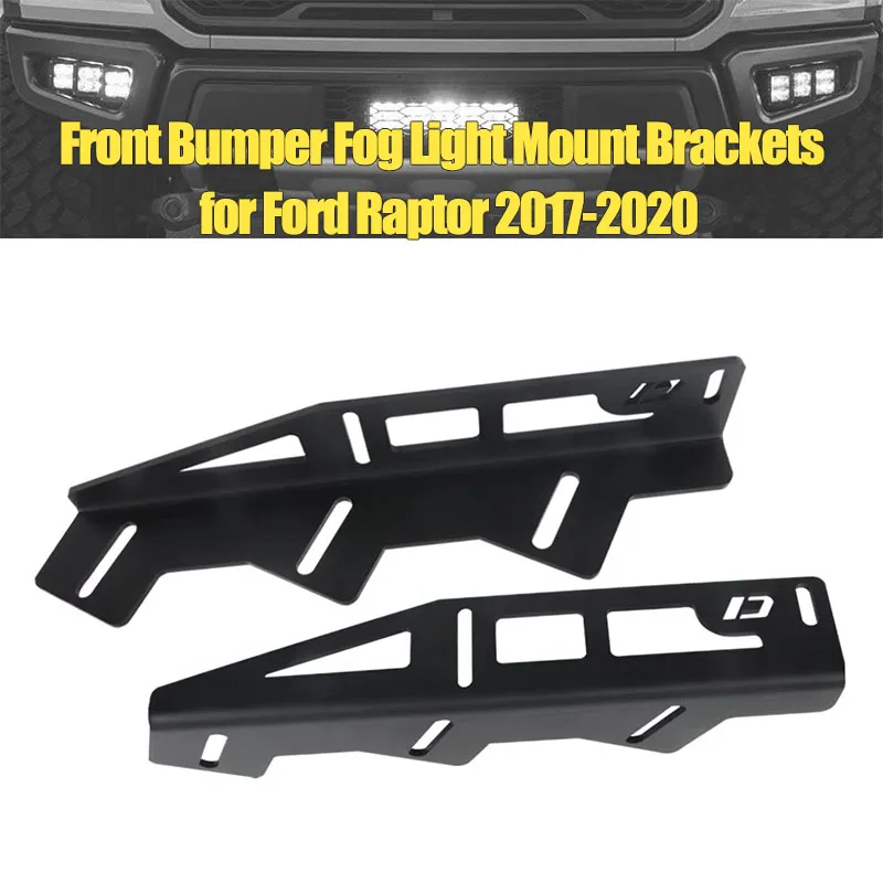 

Кронштейны для крепления светодиодных противотуманных фар на передний бампер, подходят для Ford Raptor 2017-2022 годов