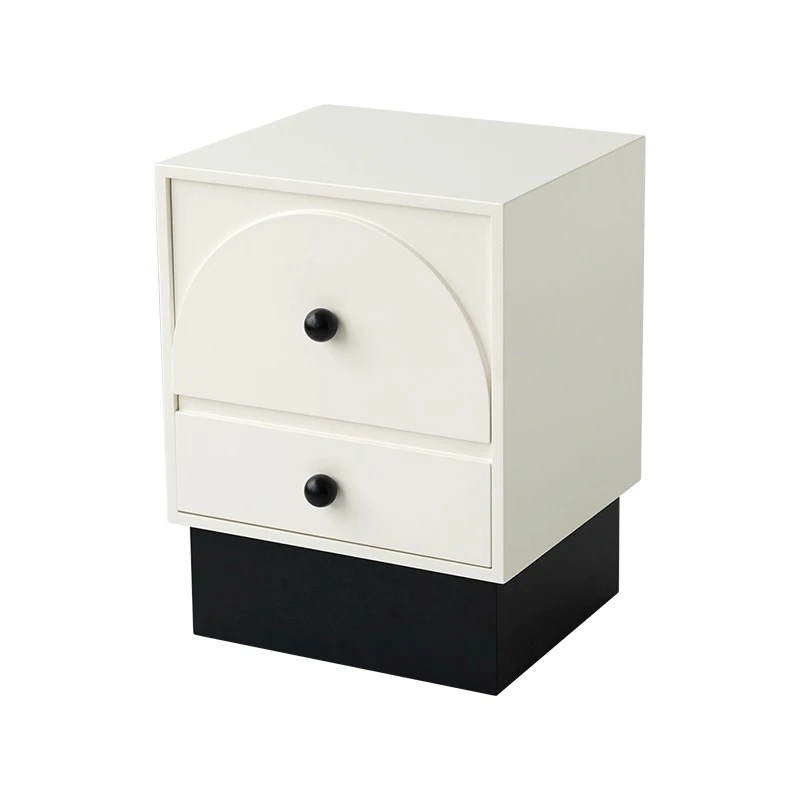 

Plus dopamine color bedside table bedroom light luxury bedside table household small storage locker