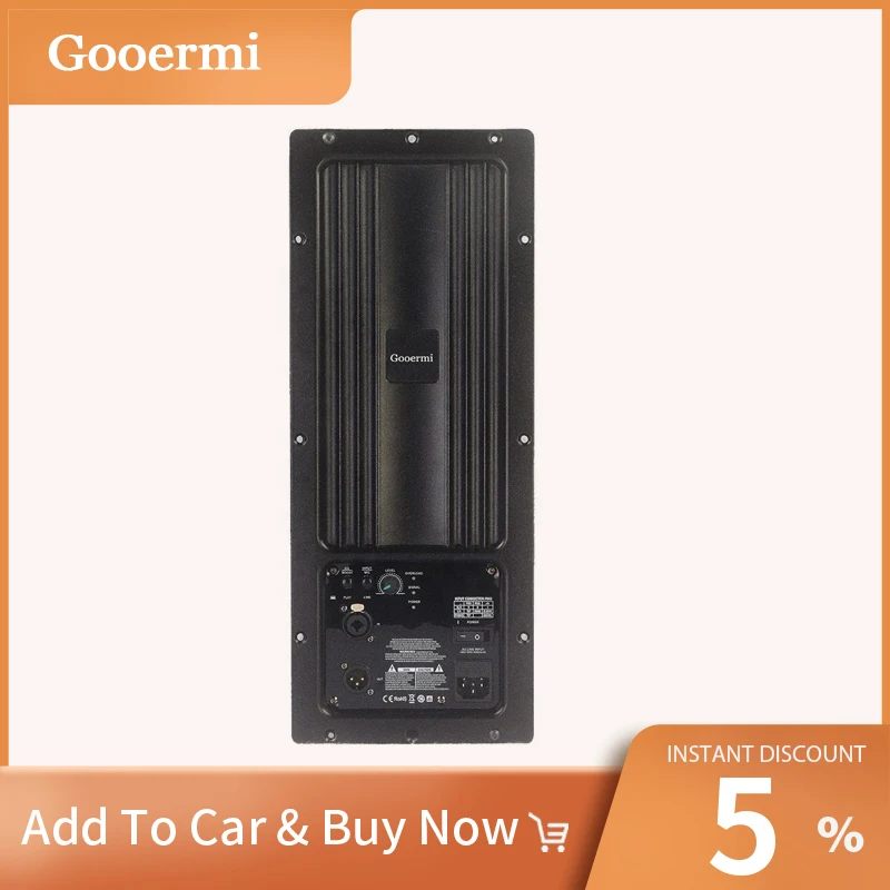 Gooermi-812A Hot Sale Power Amplifier Module Audio Power Active Speaker With Power Switch For DJ Stage