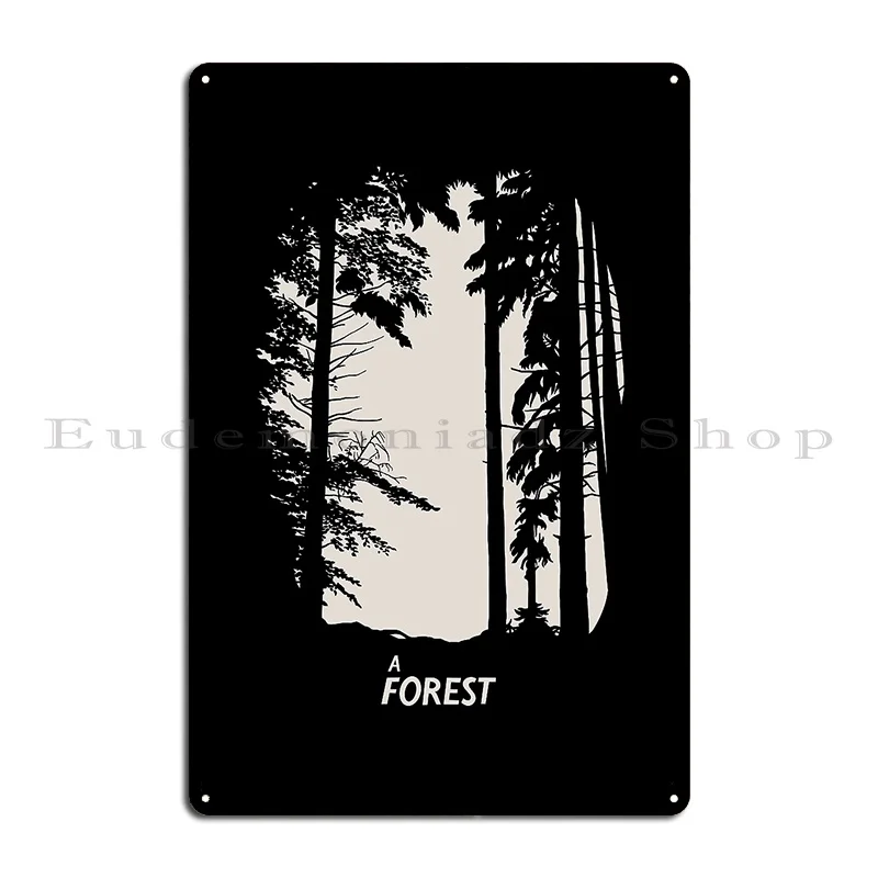 the cure a forest Metal Plaque Retro Printing Create Custom Designing Tin Sign Poster