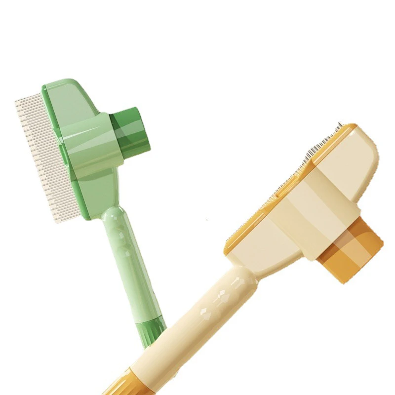 Peignes professionnels anti-puces pour animaux de compagnie, brosse d'épilation flottante pour chats et chiens, outil de toilettage pour livres, fournitures pour animaux de compagnie