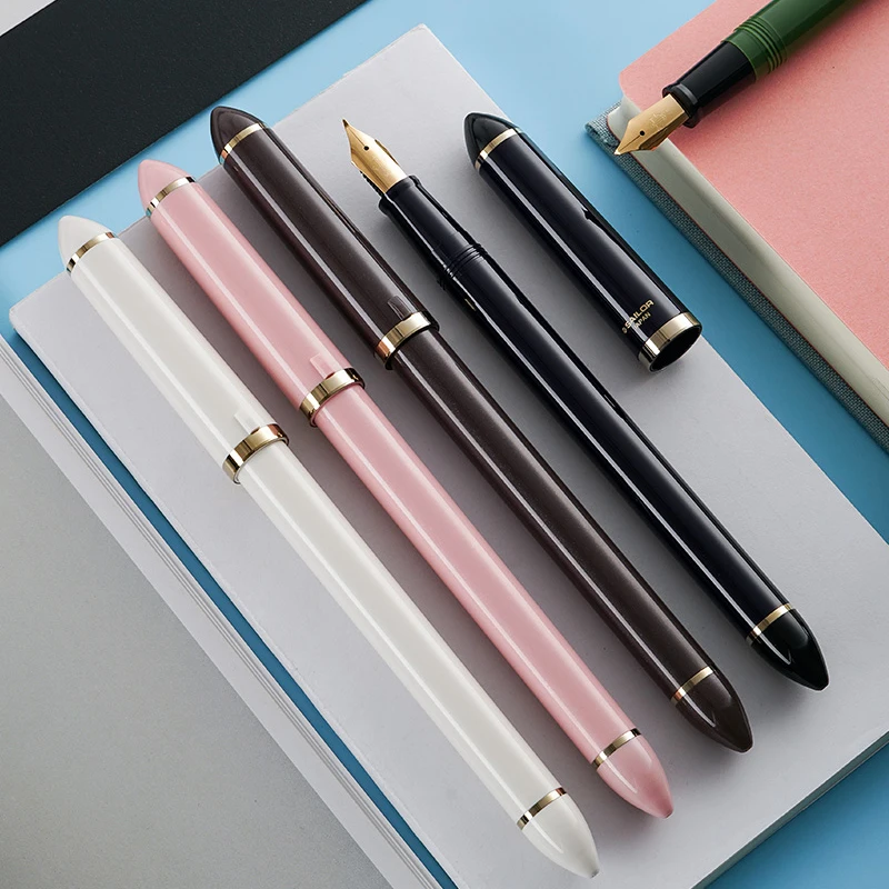 Hot Sale Original Japan SAILOR Long Art Bent Fountain Pen 40/55 Degree Curved Nib Resin Pen For Writing Business Gift