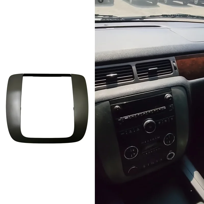 Car Central CD Climate Regulation Panel Interior Sticker For Chevrolet Avalanche Silverado Suburban Tahoe GMC Sierra Yukon XL