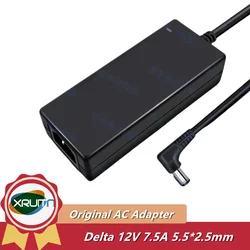 Original Delta DPS-90AB-3 12V 7.5A 7A 90W AC DC Adapter Charger For Celvin QNAP TS-451 NAS QE805 Power Supply New