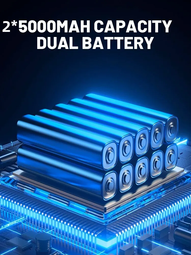 160000 RPM,10000mAh Brushless Motor Electric Turbo Jet Fan High-Speed Turbo Violent Fan Rechargeable Powerful Dust Blower 52m/s