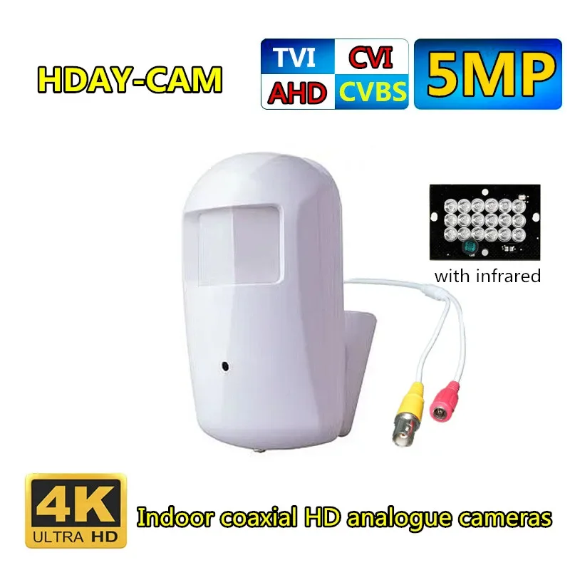 

Coaxial HD 8MP 5MP 2MP 1MP AHD Mini Camera 1080p 720p 3.7mm Lens Mini Box PIR Motion Sensor BOX CCTV Security Camera