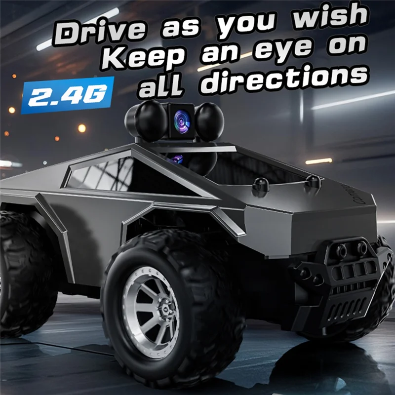 BEDW-Racing RC سيارة 1:28 مقياس مع كاميرا HD FPV WIFI التحكم عن بعد حيلة سيارة Led أضواء APP التحكم للأطفال