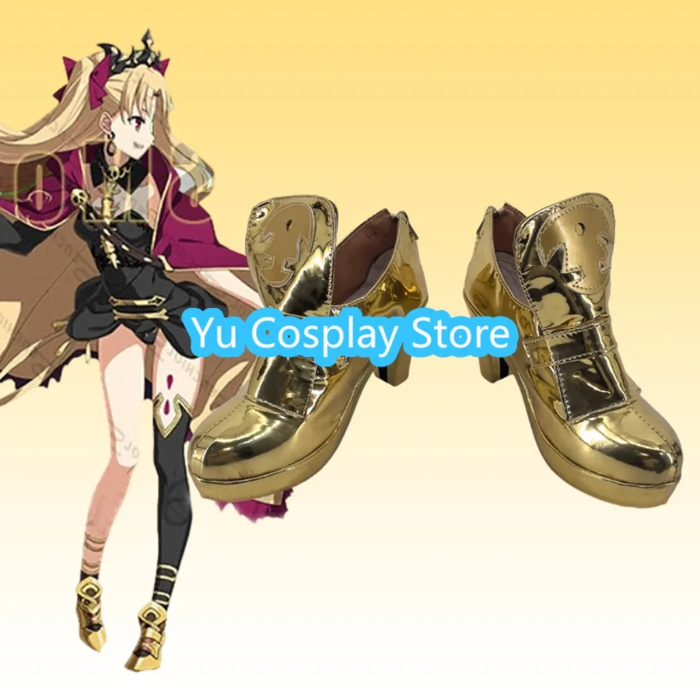 Ereshkigal Cosplay Shoes Lancer Ereshkigal Boots Made Faux Leather Halloween Costume Shoes