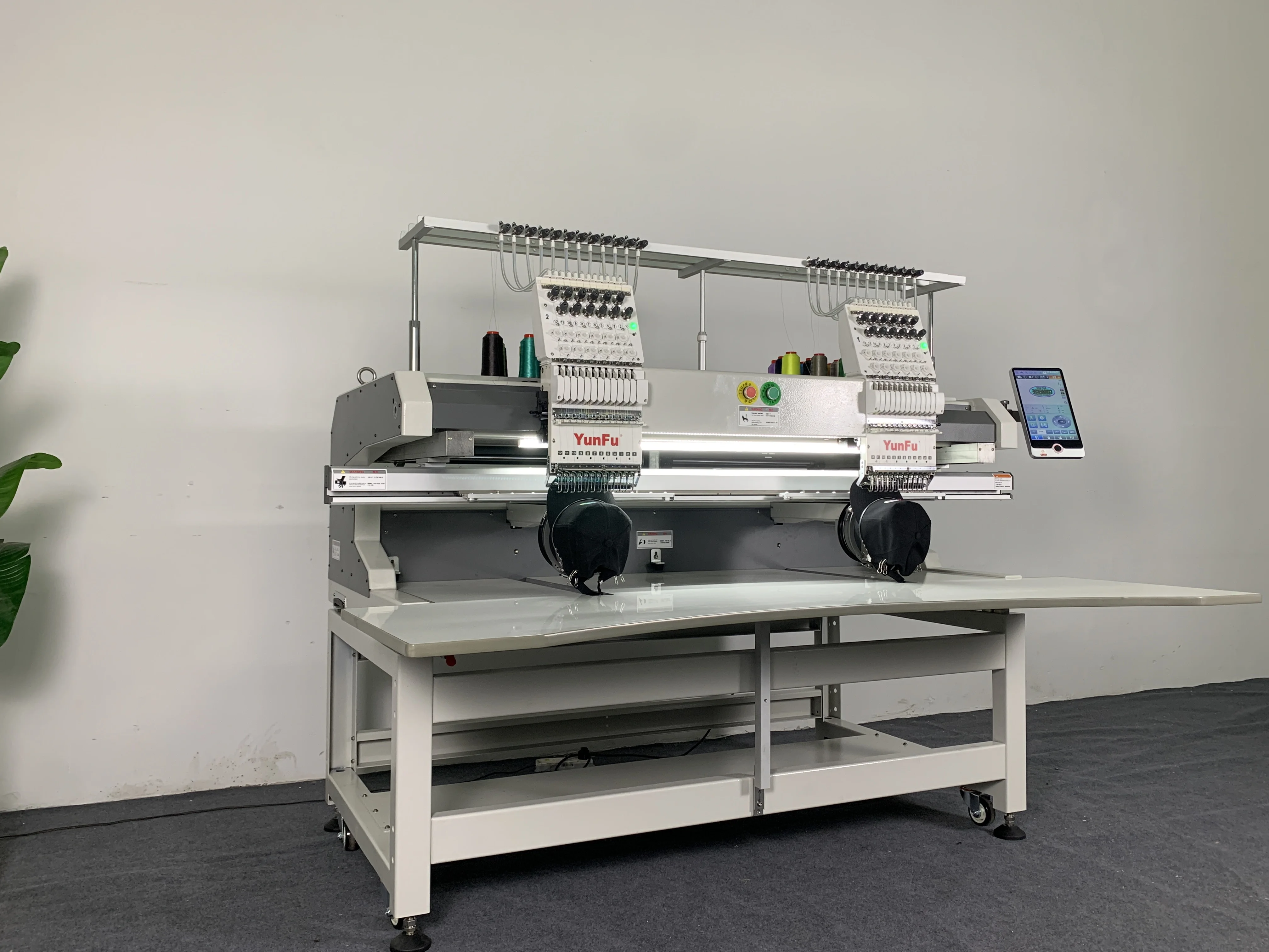 Professional Computerized Cap Embroidery Machine-Home Use New Motor & Pump Included Specialized for Apparel Customization