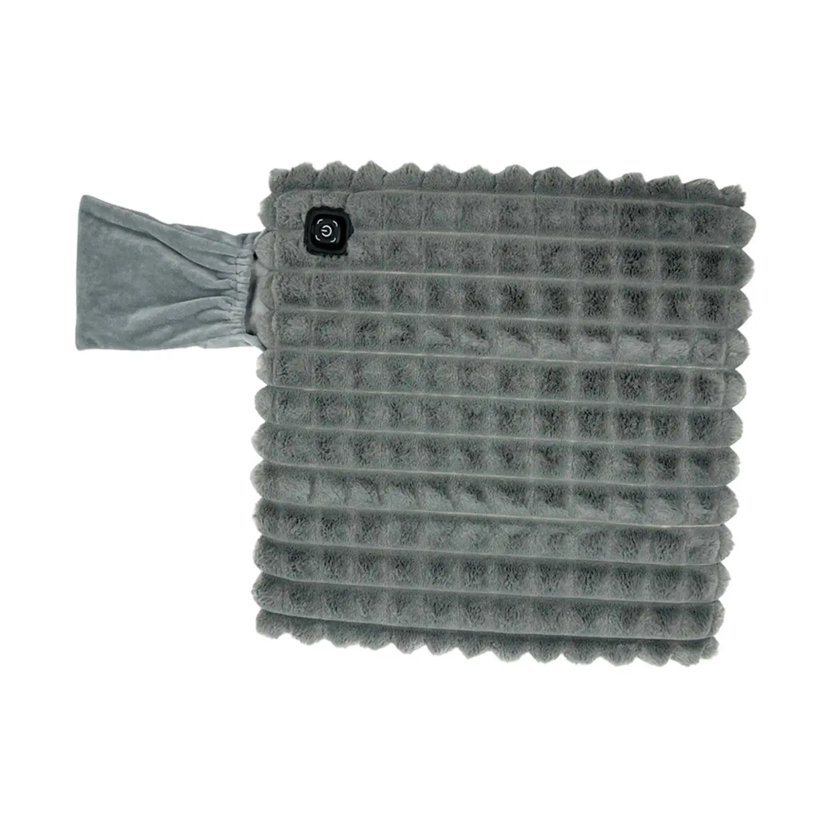 USB Heated Chair Pad 3 Level Adjustable Heating Seat Cushion Washable Plush for Office Car Camping Stadium