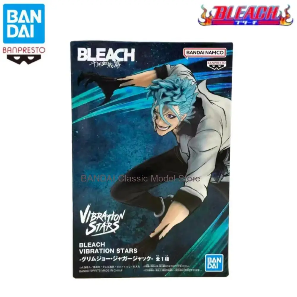 

В наличии: Оригинальная фигурка Bandai Banpresto Bleach Grimmjow, новая, в коробке, персонаж аниме, коллекционная модель.