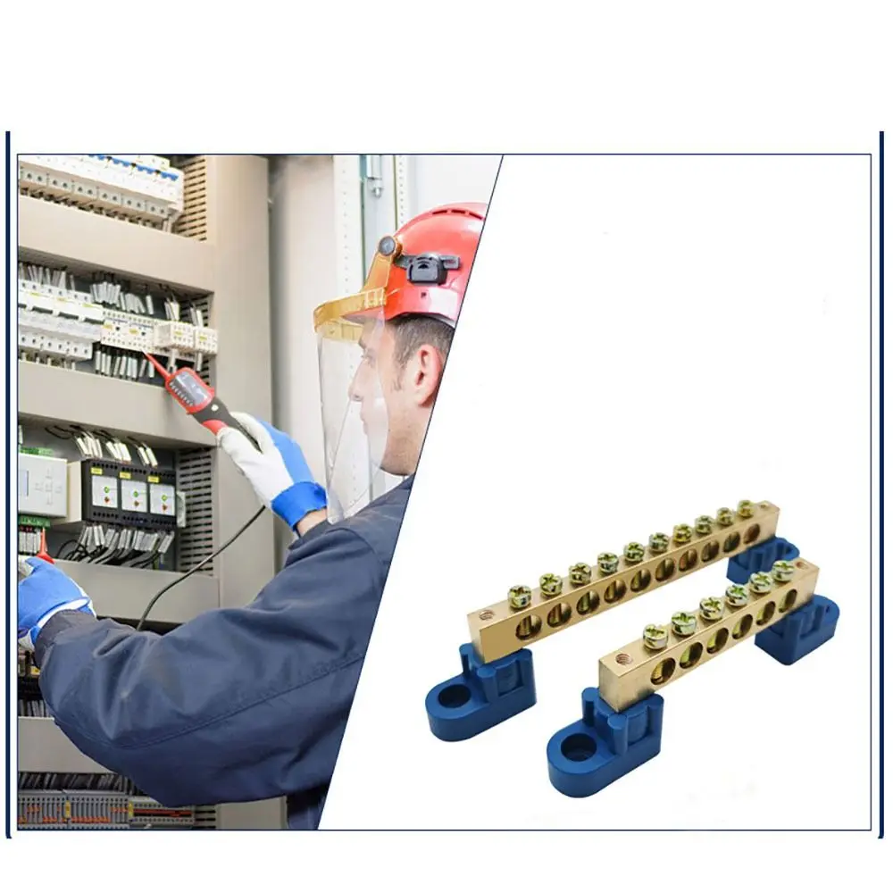 Wiring Terminal Copper Bar Connection Terminal Distribution Box Connection Copper Screw Terminal Block Copper Terminal Blocks