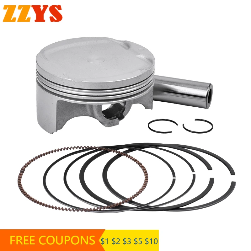 

70mm Motorcycle Engine Cylinder Piston Rings For Yamaha Scooter EVOLIS 300 ABS 2017 XMAX CZD300LGY 2020 CZD300 CZD300L CZD 300