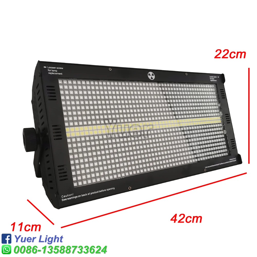 Стробоскоп светодиодный, 4 шт./лот, 8 + 8 светодиодов, DMX512