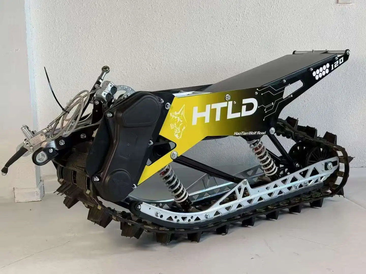 HTLD Snowmobile Snowmobile Track Motorcycle Track Off-road Motorcycle High-speed Track Kit Hengjian  Z300 Kews K16  Motorcycle