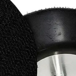 3 Inch Black Polishing Backing Pad For 9403 Air Grinder And 7125 Pneumatic Sander Disc For Metal Wood Finishing Tool