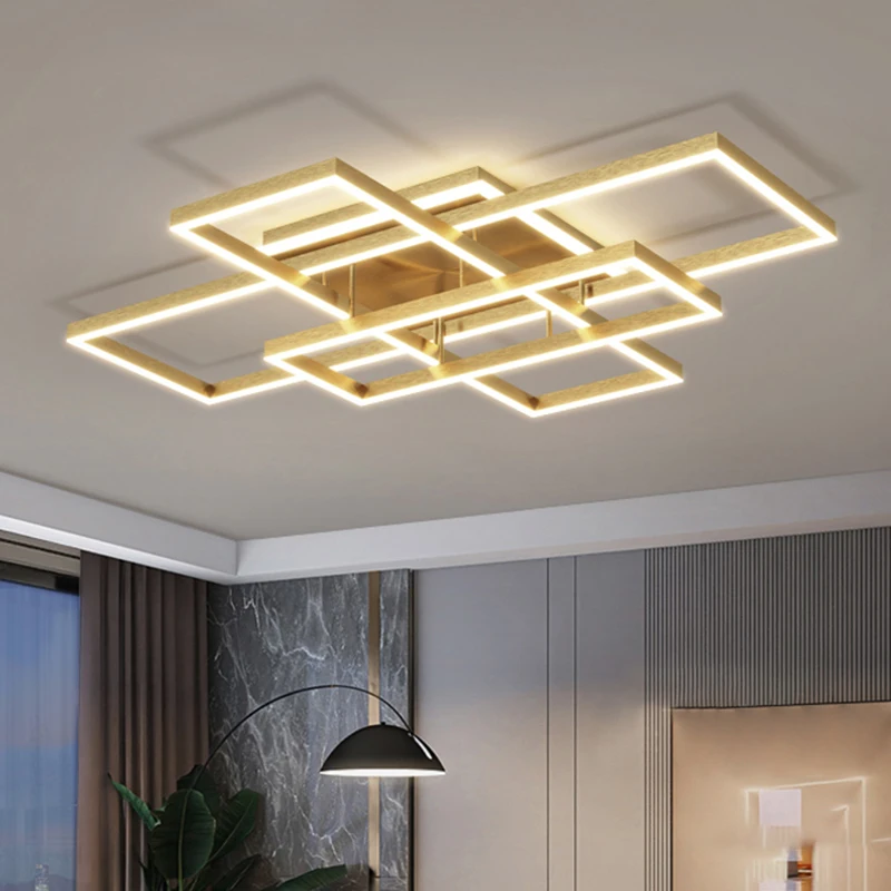 Lámpara led nórdica para decoración del hogar, salón, dormitorio, luces de techo para habitación, lámparas para sala de estar, lámparas de iluminación interior