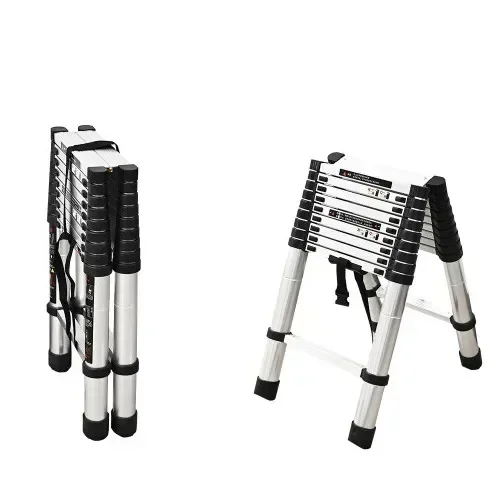 Retractable Ladder Double Side Telescopic Ladder 10M