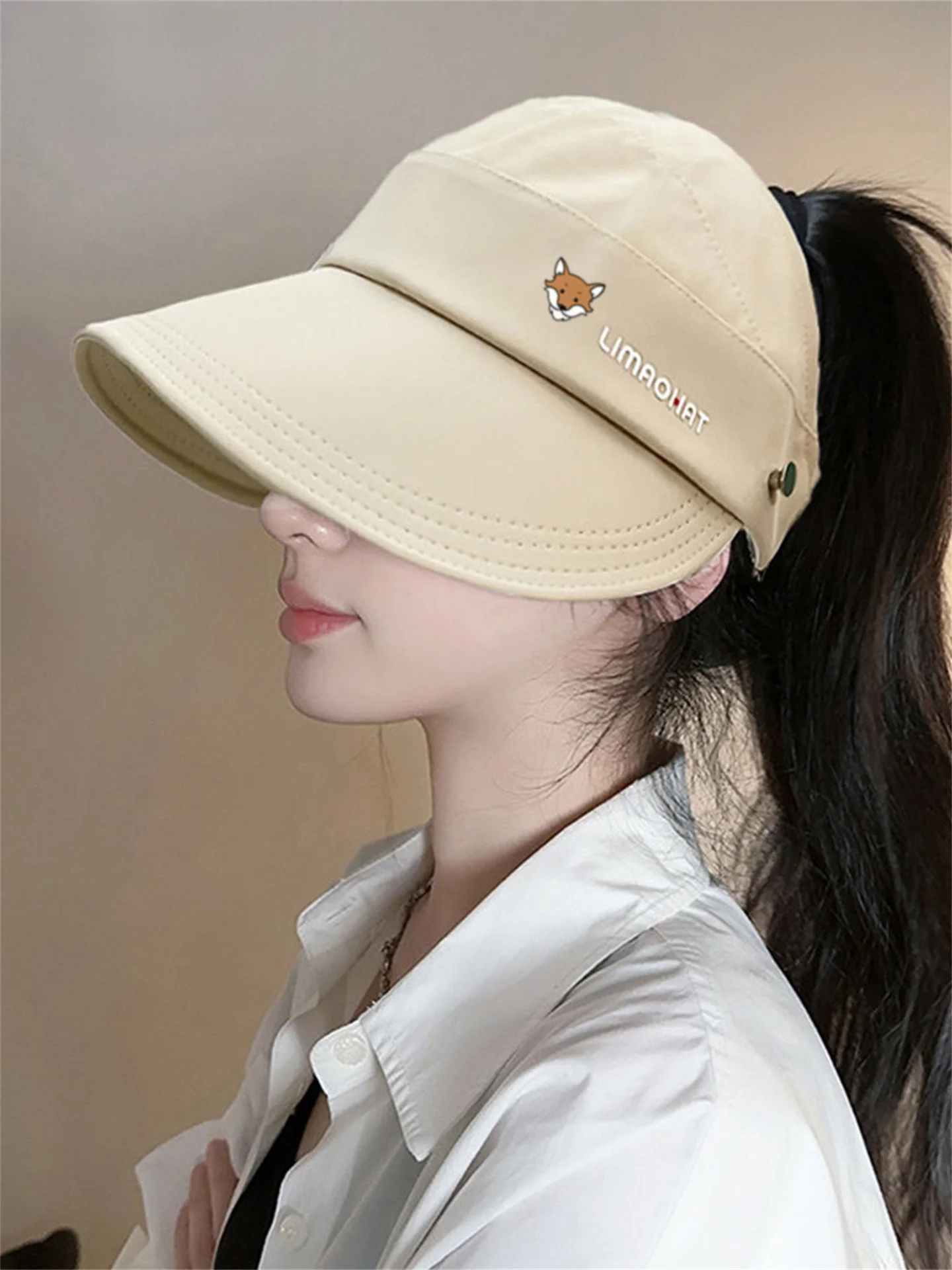 payne-little-women's-hat-2026-new-sun-protection-empty-top-fisherman-hat-quick-dry-wide-brim-summer-sunshade-cap-polyester