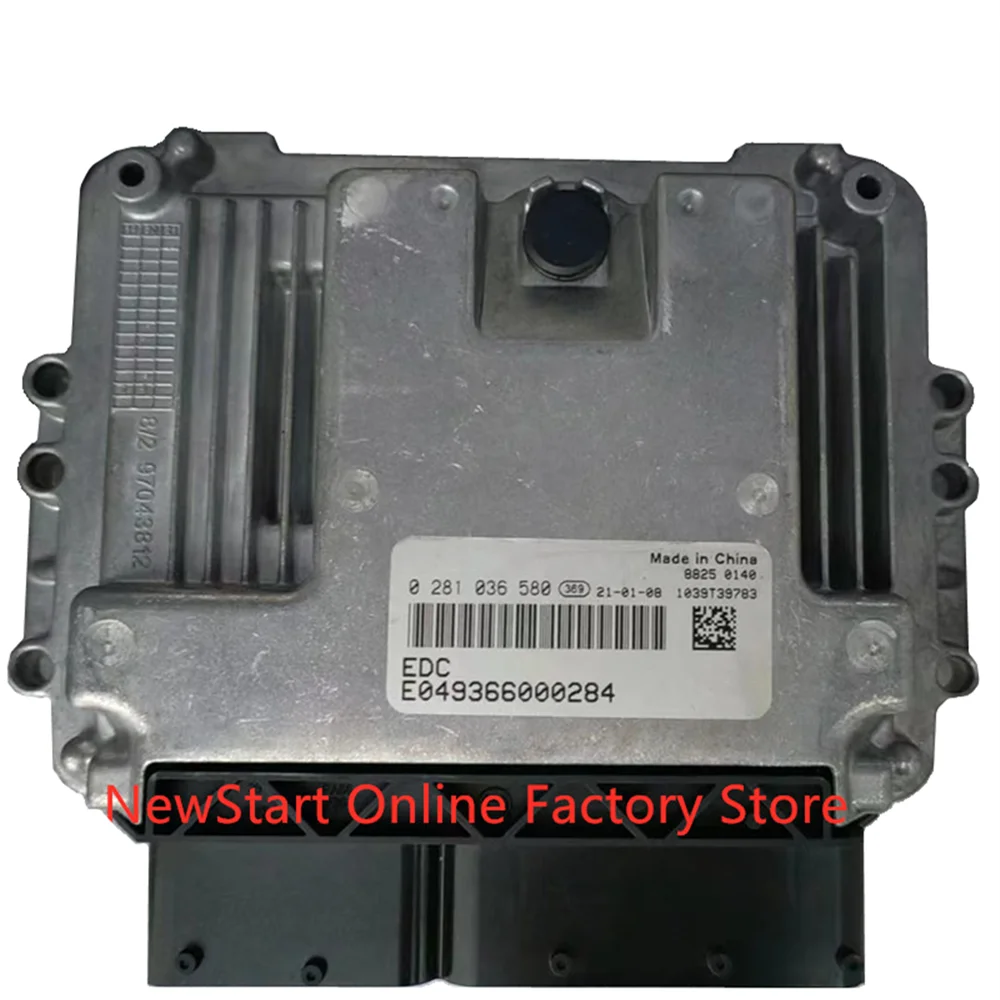 0281036580 New ECU Original  Engine Computer Board Electronic Control Unit Fit for Foton